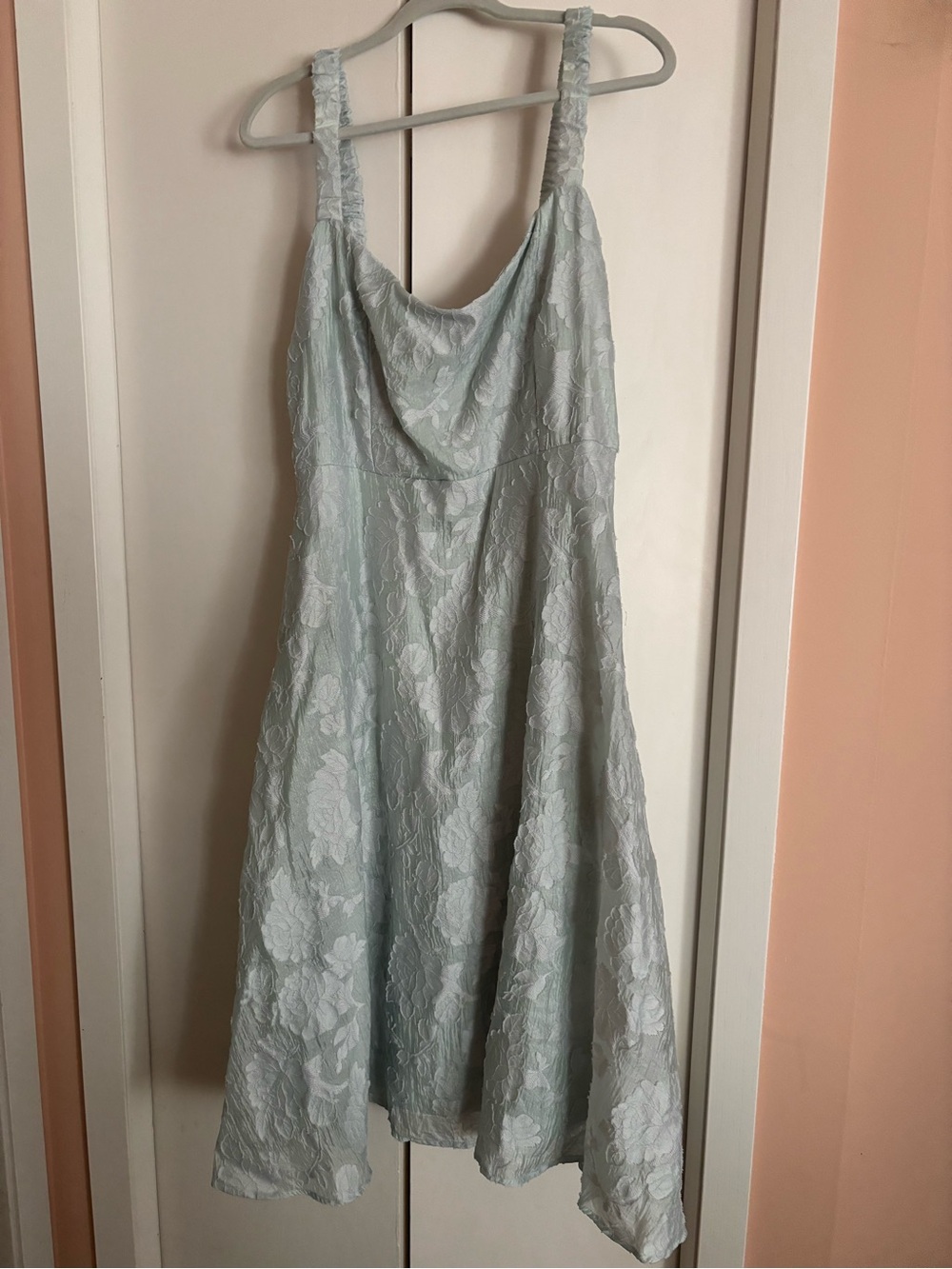 Midi Floral Mint Green Dress